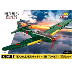 Cobi Klocki Historical Collection WWII KAWASAKI KI-61-I HIEN (TONY) 324K