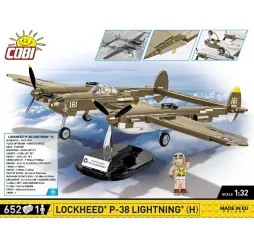 Cobi Klocki Lockheed P-38H Lightning