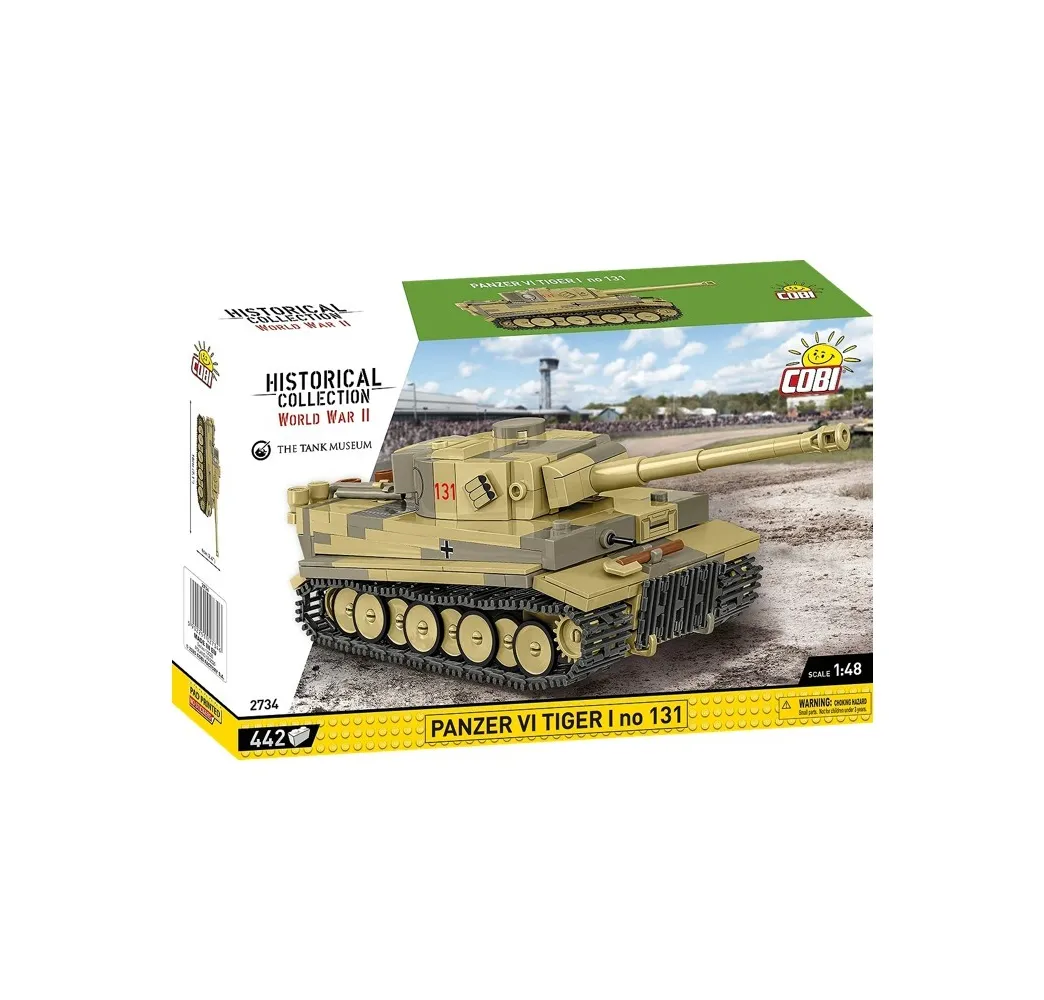 Cobi Klocki Panzer VI Tiger I no 131 442 klocki