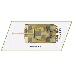 Cobi Klocki Panzer VI Tiger I no 131 442 klocki
