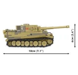 Cobi Klocki Panzer VI Tiger I no 131 442 klocki