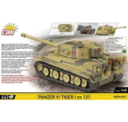Cobi Klocki Panzer VI Tiger I no 131 442 klocki