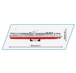 Cobi Klocki IJN Akagi Aircraft Carrier 3573 klocków Historical Collection