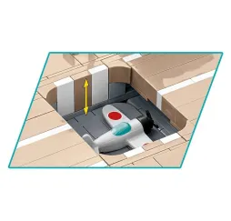 Cobi Klocki IJN Akagi Aircraft Carrier 3573 klocków Historical Collection