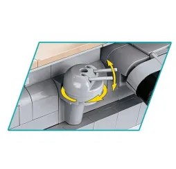 Cobi Klocki IJN Akagi Aircraft Carrier 3573 klocków Historical Collection