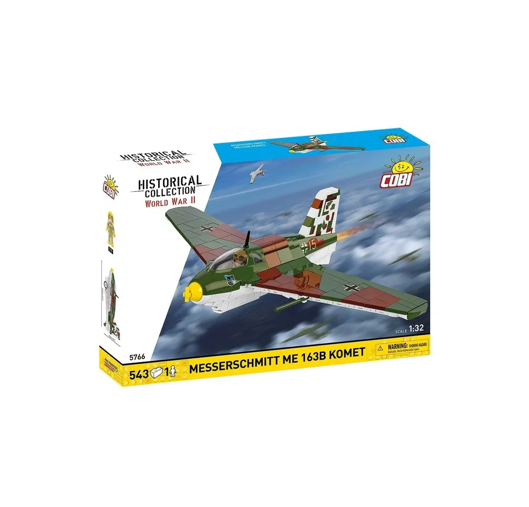 Cobi Klocki Messerschmitt Me 163B Komet 543 elementów Historical Collection