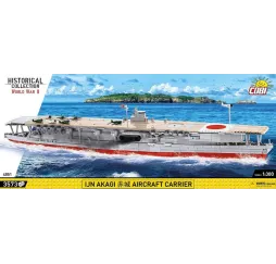 Cobi Klocki IJN Akagi Aircraft Carrier 3573 klocków Historical Collection
