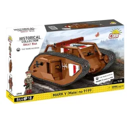 Cobi Klocki Mark V Male NO 9199 844 elementów Historical Collection duży zestaw