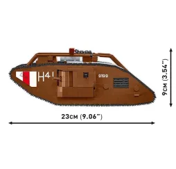 Cobi Klocki Mark V Male NO 9199 844 elementów Historical Collection duży zestaw