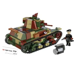 Cobi Klocki Light Tank 7TP 669 elementów Historical Collection duży zestaw