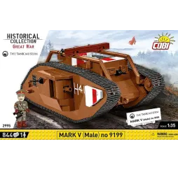 Cobi Klocki Mark V Male NO 9199 844 elementów Historical Collection duży zestaw