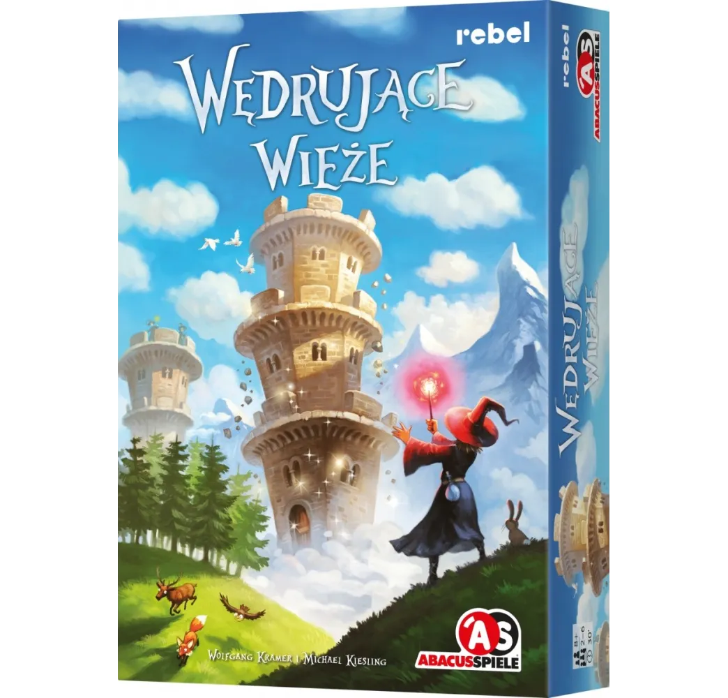 Rebel Gra Wędrujące wieże – planszowa strategiczna dla dzieci