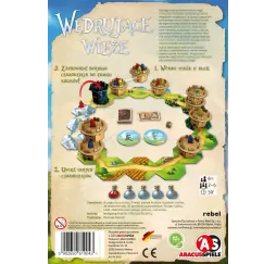 Rebel Gra Wędrujące wieże – planszowa strategiczna dla dzieci