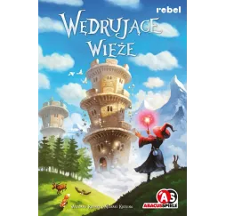 Rebel Gra Wędrujące wieże – planszowa strategiczna dla dzieci