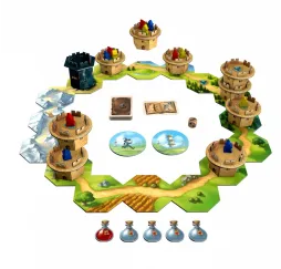 Rebel Gra Wędrujące wieże – planszowa strategiczna dla dzieci