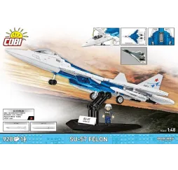 Cobi Klocki SU-57 Felon 928 elementów Armed Forces duży zestaw dla chłopców
