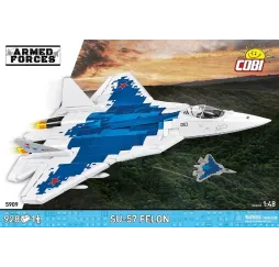 Cobi Klocki SU-57 Felon 928 elementów Armed Forces duży zestaw dla chłopców