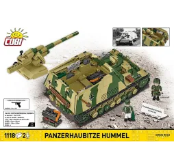 Cobi Klocki Panzehaubitze Hummel 1118 elementów Historical Collection nr kat. COBI-2663