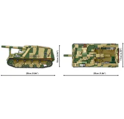 Cobi Klocki Panzehaubitze Hummel 1118 elementów Historical Collection nr kat. COBI-2663