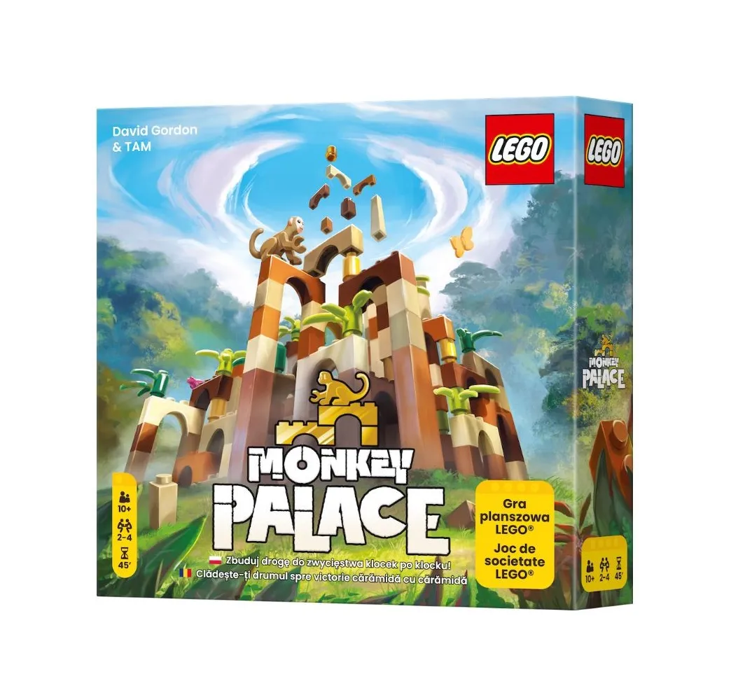 Rebel LEGO Gra Monkey Palace – gra planszowa rodzinna 10+