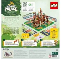 Rebel LEGO Gra Monkey Palace – gra planszowa rodzinna 10+