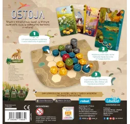 Rebel Gra Ostoja – strategiczna gra planszowa dla dzieci 10+