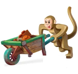 Rebel LEGO Gra Monkey Palace – gra planszowa rodzinna 10+