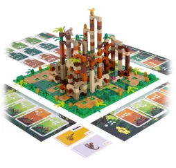 Rebel LEGO Gra Monkey Palace – gra planszowa rodzinna 10+