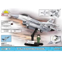 Cobi Klocki F-16C Fighting Falcon 463 klocków