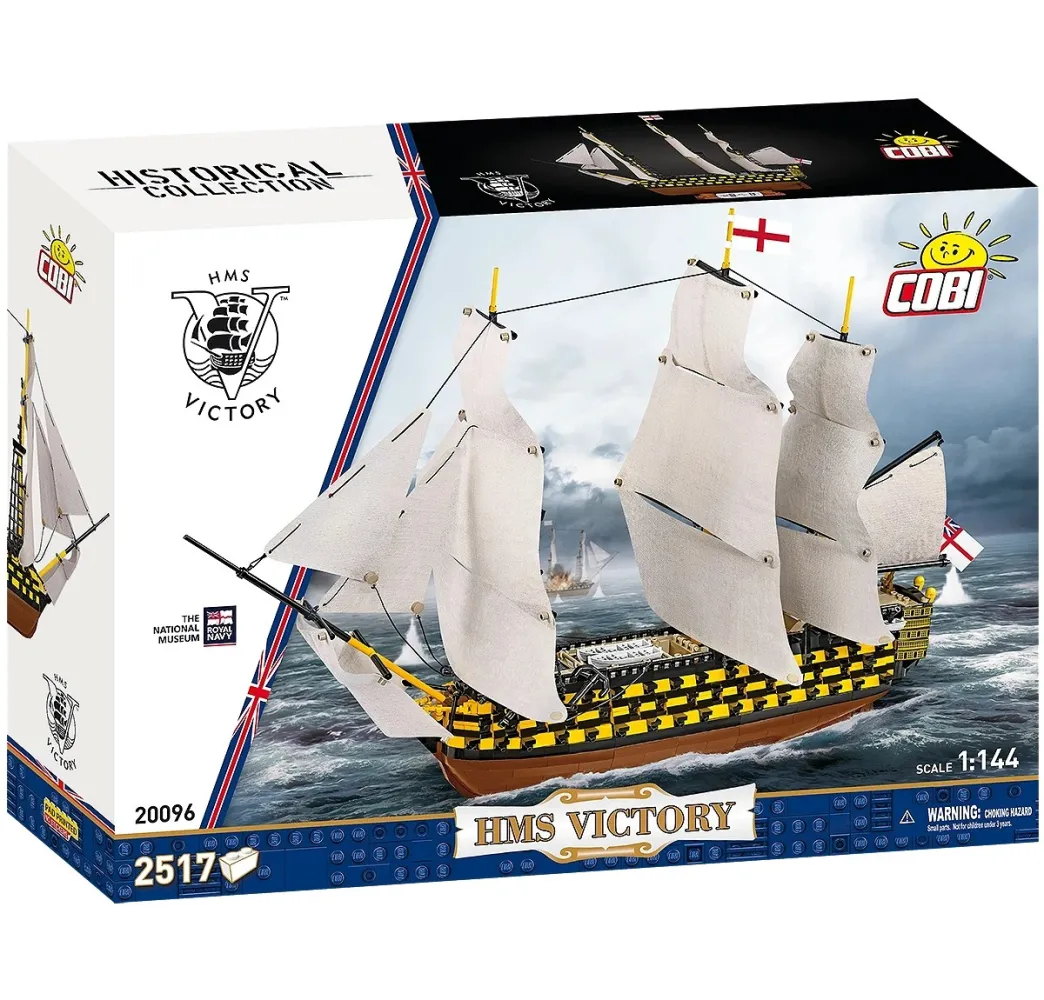 Cobi Klocki HMS Victory 2517 klocków dla chłopców od 10 lat nr kat. COBI-20096