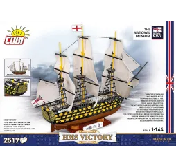 Cobi Klocki HMS Victory 2517 klocków dla chłopców od 10 lat nr kat. COBI-20096