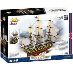 Cobi Klocki HMS Victory 2517 klocków dla chłopców od 10 lat nr kat. COBI-20096