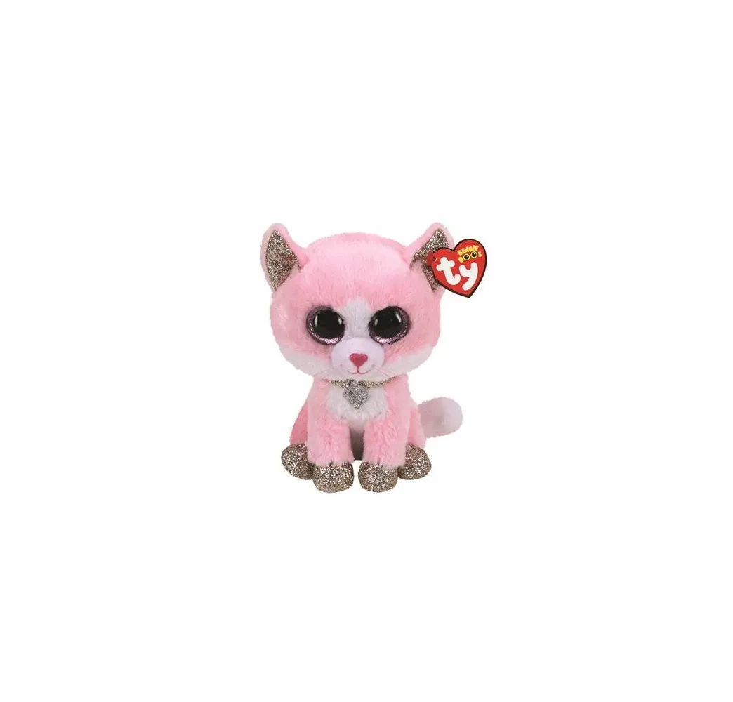 Meteor Maskotka Ty Kot Fiona różowy 15 cm – pluszak dla dziewczynki