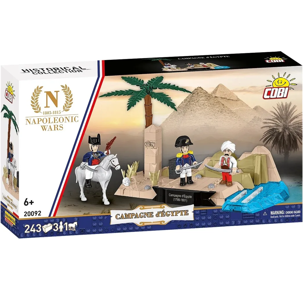 Cobi Klocki Wyprawa Napoleona do Egiptu 244 elementy Napoleonic Wars 6+