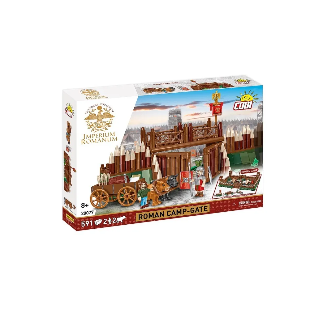 Cobi Klocki Imperium Romanum - Brama obozu rzymskiego 591 elementów Historical Collection