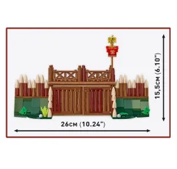 Cobi Klocki Imperium Romanum - Brama obozu rzymskiego 591 elementów Historical Collection