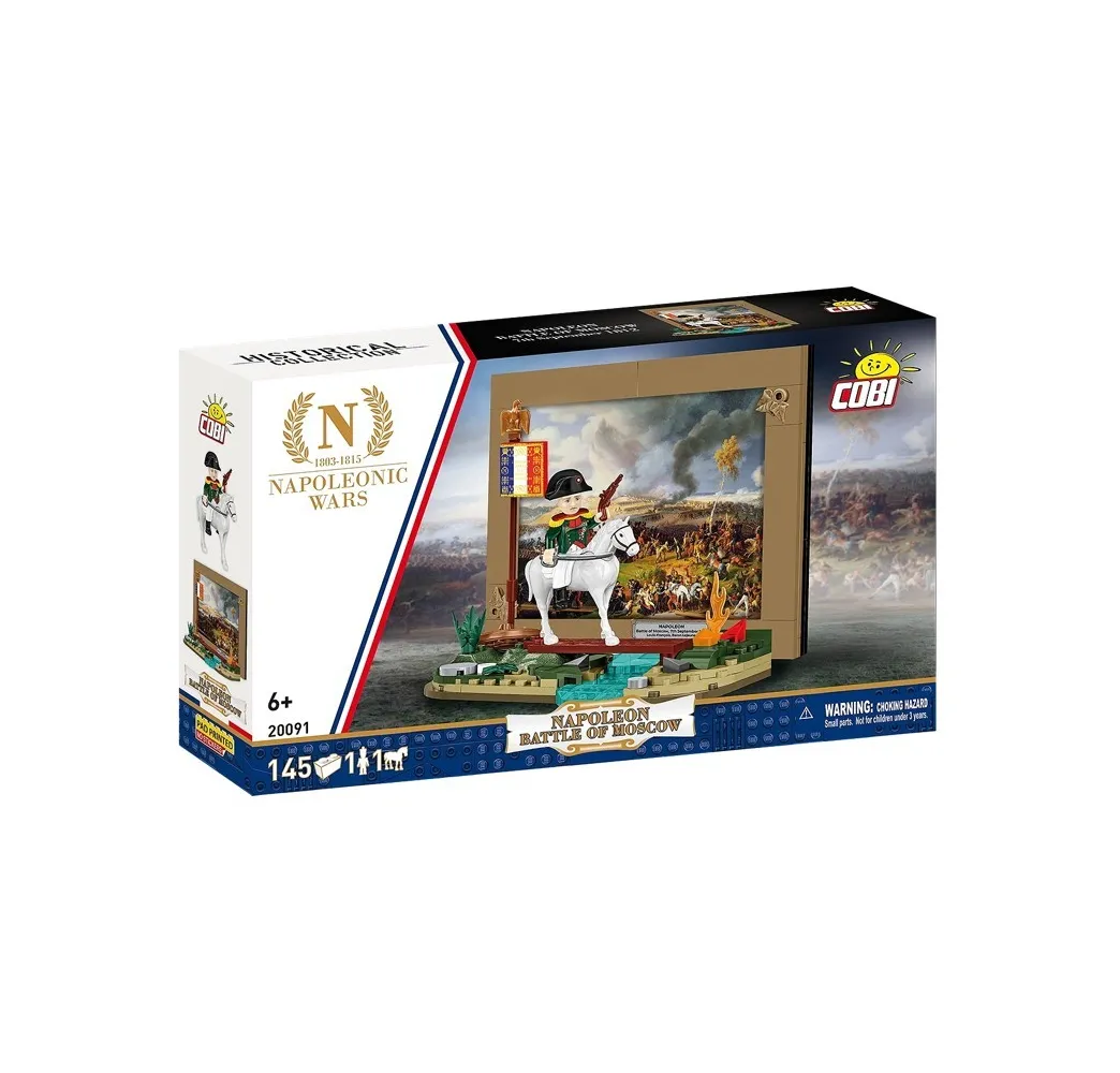 Cobi Klocki Bitwa Napoleona pod Moskwą 145 elementów Napoleonic Wars