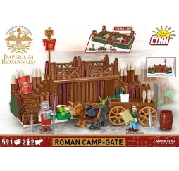Cobi Klocki Imperium Romanum - Brama obozu rzymskiego 591 elementów Historical Collection