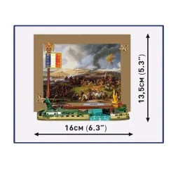 Cobi Klocki Bitwa Napoleona pod Moskwą 145 elementów Napoleonic Wars