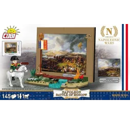 Cobi Klocki Bitwa Napoleona pod Moskwą 145 elementów Napoleonic Wars