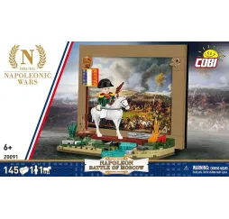 Cobi Klocki Bitwa Napoleona pod Moskwą 145 elementów Napoleonic Wars