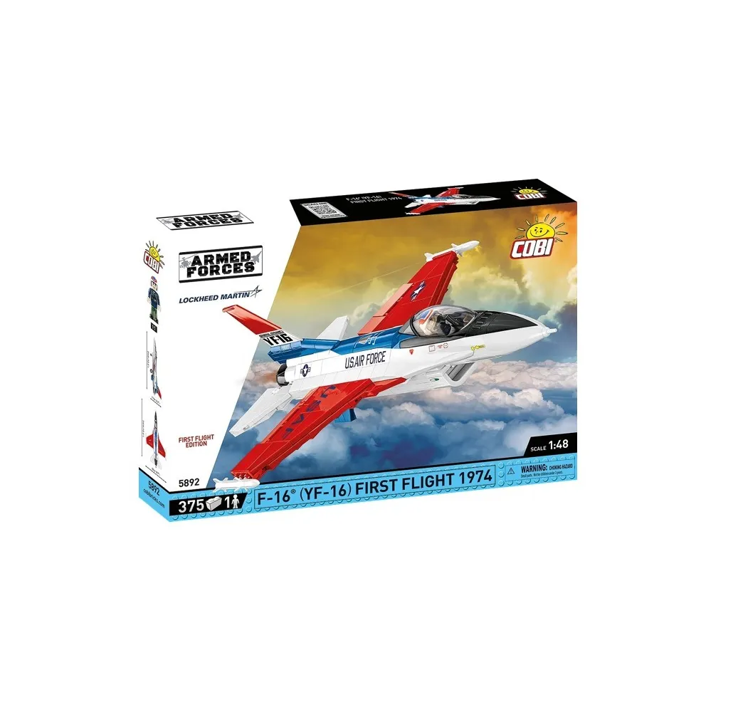 Cobi Klocki F-16 FST Flight 375 elementów Armed Forces średni zestaw nr kat. COBI-5892