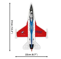 Cobi Klocki F-16 FST Flight 375 elementów Armed Forces średni zestaw nr kat. COBI-5892
