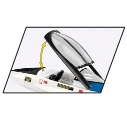 Cobi Klocki F-16 FST Flight 375 elementów Armed Forces średni zestaw nr kat. COBI-5892