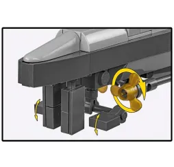 Cobi Klocki U-Boot U-52 474 elementy