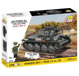 Cobi Klocki Panzer 38 LT VZ.38 690 elementów