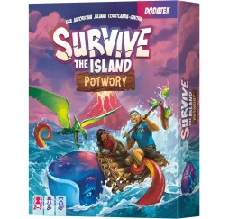 Survive the Island: Potwory – gra planszowa dodatek Rebel 8+