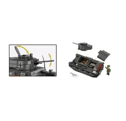 Cobi Klocki Panzer 38 LT VZ.38 690 elementów