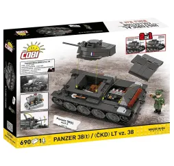 Cobi Klocki Panzer 38 LT VZ.38 690 elementów