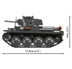 Cobi Klocki Panzer 38 LT VZ.38 690 elementów